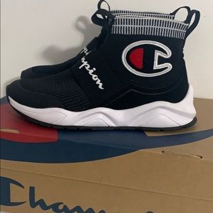 Champion Rally Pro in black US 2 preschool
